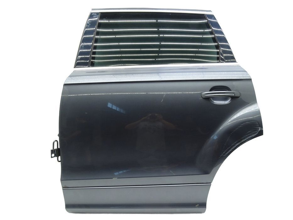 Drzwi lewe lewy TYŁ tylne szyba LZ7s kompletne 4l0833311 audi q7 4l