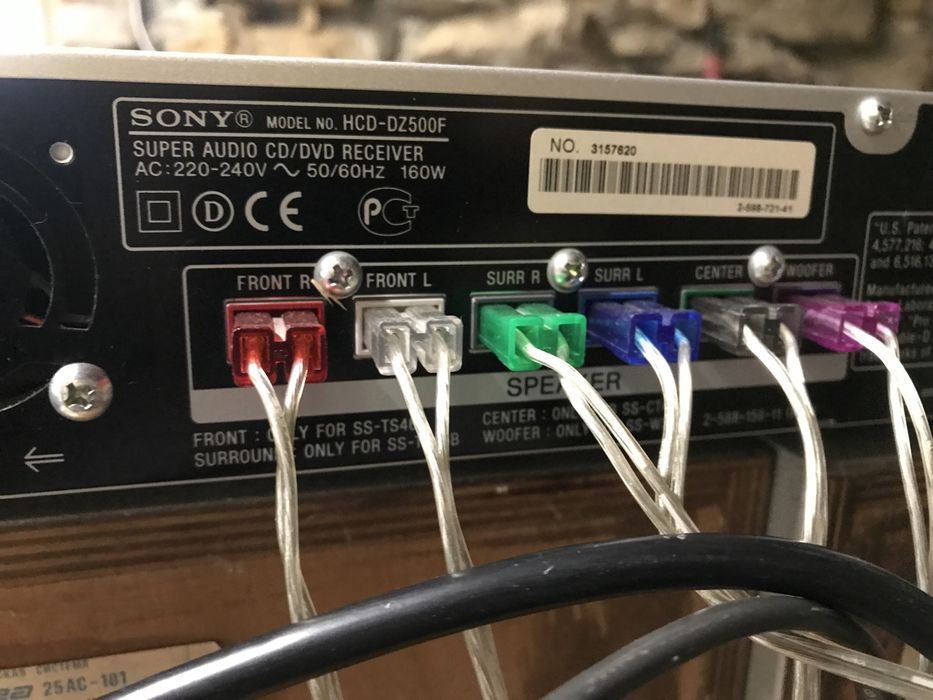 Кинотеатр Sony super Audio SD/DVD Dolby Reserver