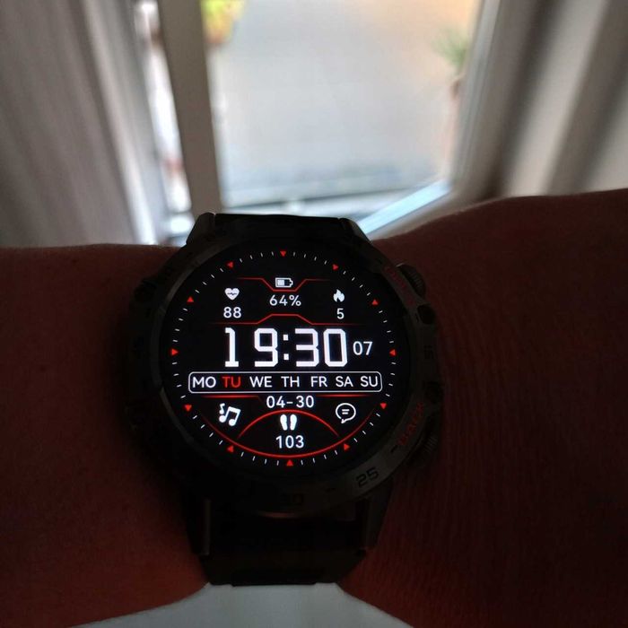 Zegarek Smartwatch Męski Rozmowy Wodoodporny Inteligentny Sportowy