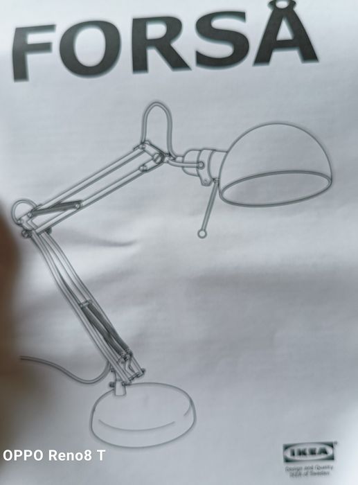 Lampka FORSA na biurko , do biura,warsztatu