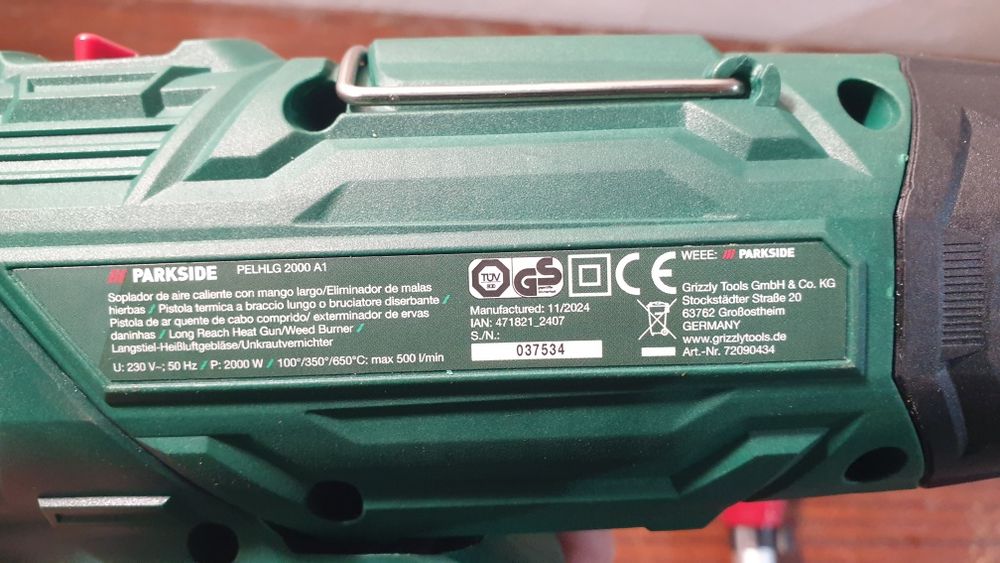 Фен Parkside PELHLG 2000 A1