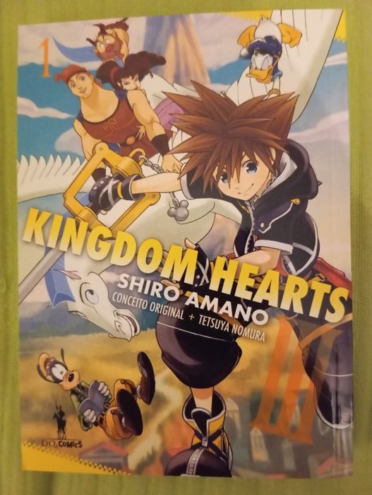 Mangá Kingdom Hearts 3