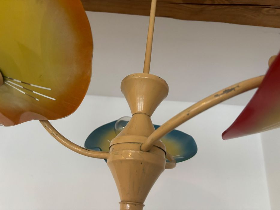 Lampa sufitowa Kasiński PRL