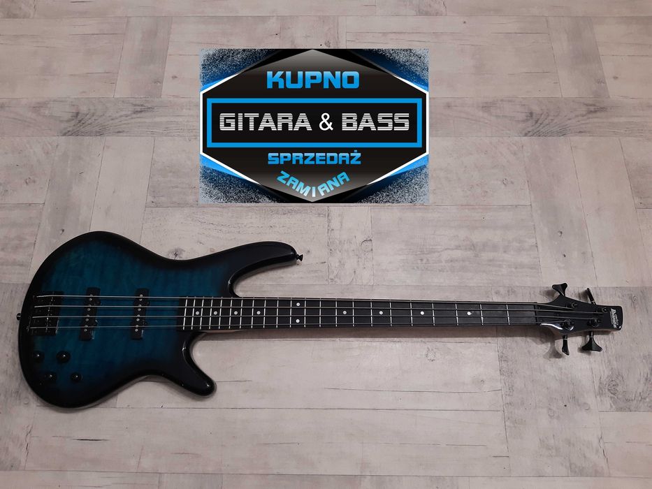 Gitara Basowa Ibanez GSR280QA -Transparent Marine Sunburst- Active Bass 4 - wysyłka Gratis - zamiana