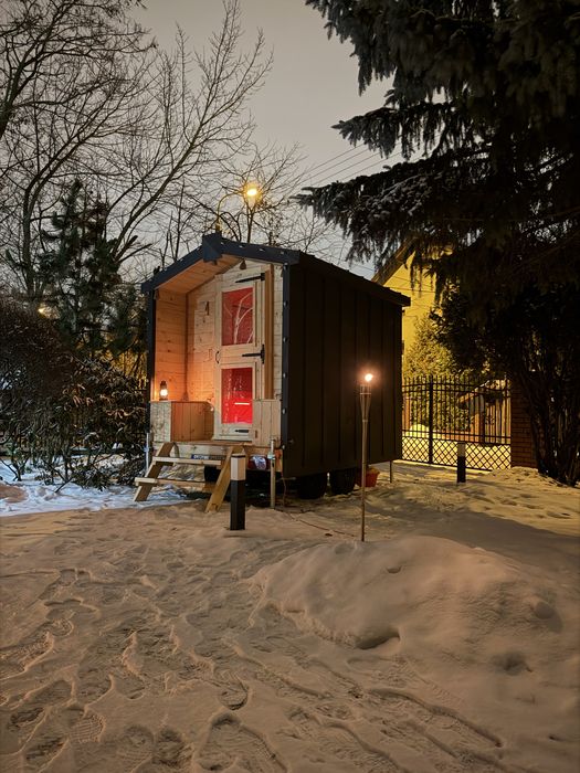 Sauna Mobilna na Drewno Wynajem Nowa Komfortowa Mińsk Mazowiecki