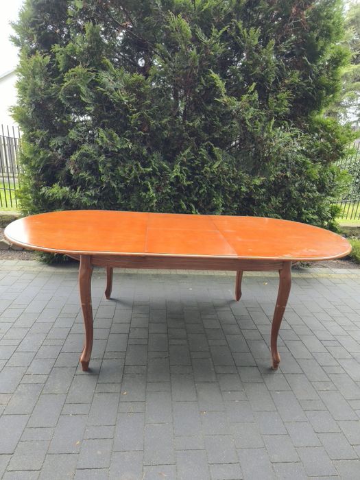 Zestaw stół i krzesła stylizowane stan uzywany