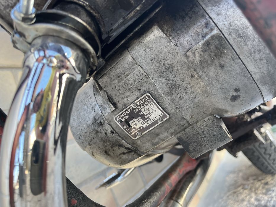 Zundapp 4V turbina - EFS Motobil de 1973