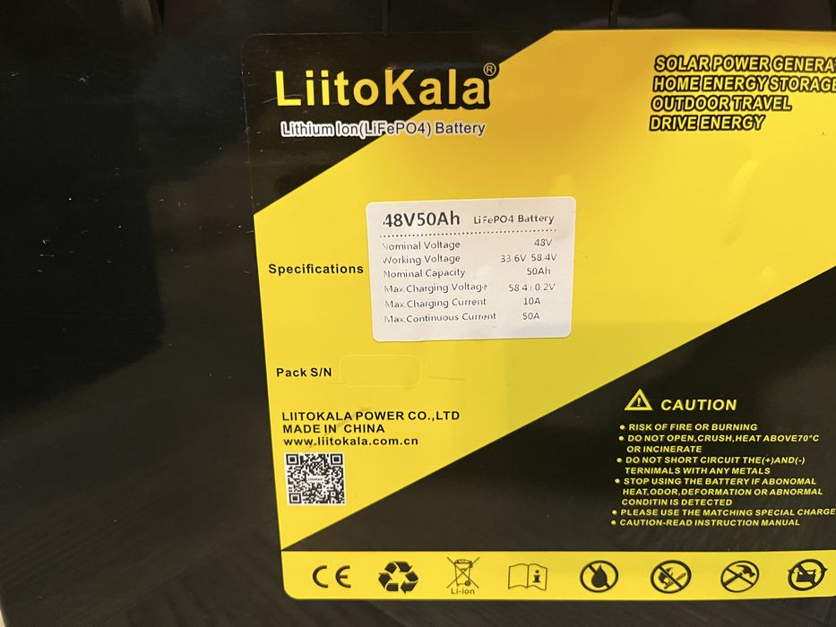 Додатковий аккумулятор для Ecoflow 51,2v 50ah 2500wh