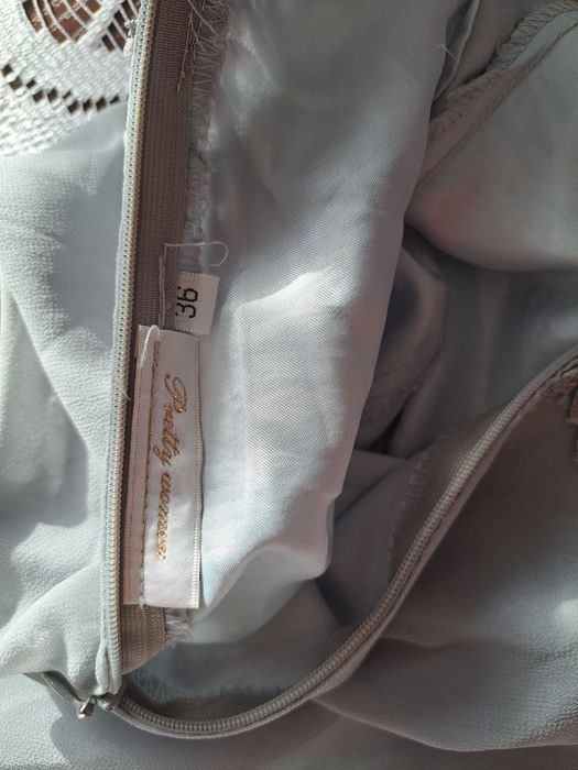 Suknia balowa studniówka z cekinami