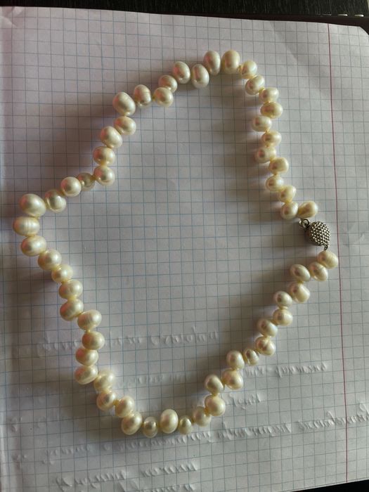 Жемчужные бусы жемчуг свадебные аксессуары