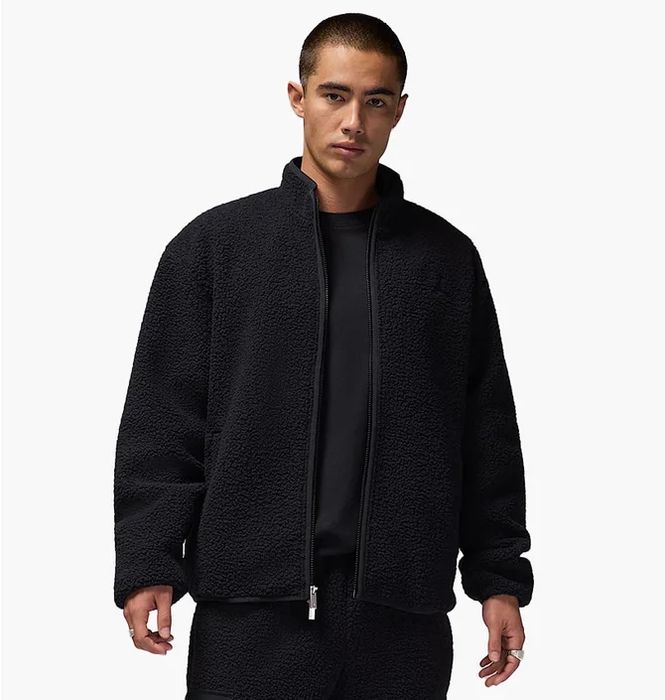 Оригінальне Зіп Худі Jordan Sherpa (чорне) | S, M, L | Нове з бірками!
