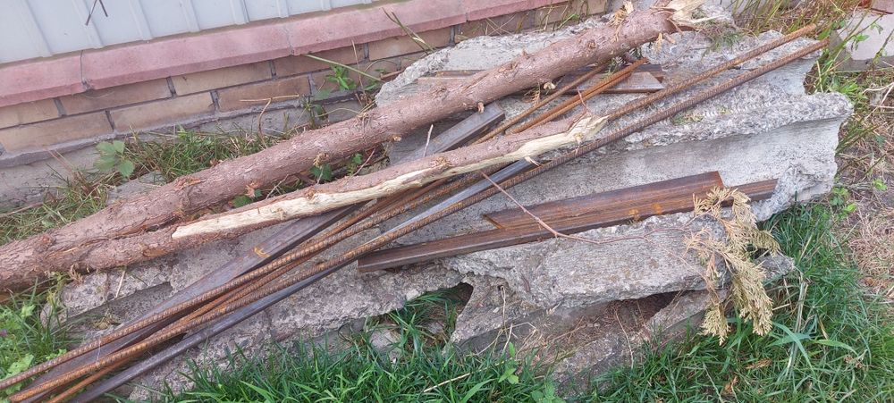 Бетонні відходи проармовані.Самовивіз!.