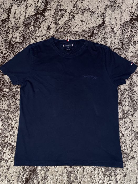 Темно-синя футболка Tommy Hilfiger | оригінал | розмір XL