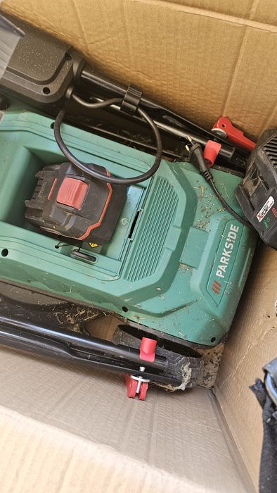 Corta relva bateria Parkside 20v