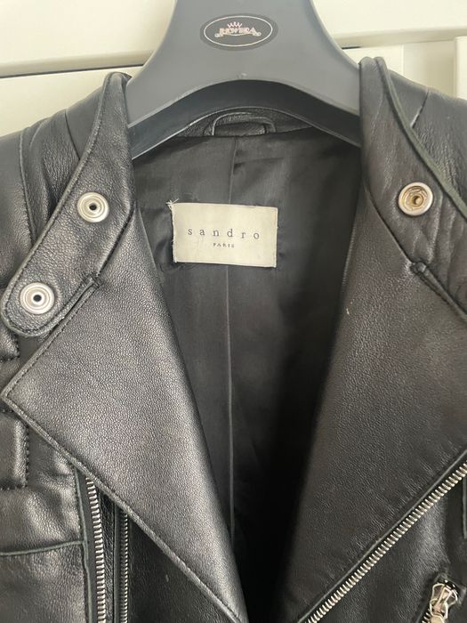 Kurtka skórzana Sandro