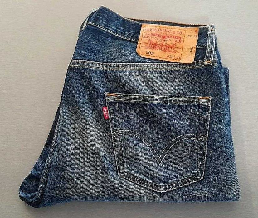 Calças 'Levi Strauss 501'