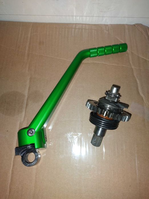 Kawasaki kx 250 wałek kopki kopka anoda zielona