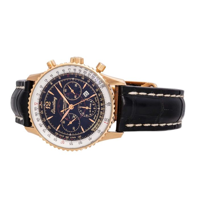 Męski zegarek BREITLING Navitimer Ref H41330 złoto 18k