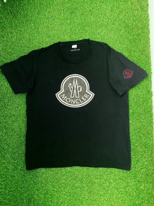 Футболка Moncler big logo ( L)