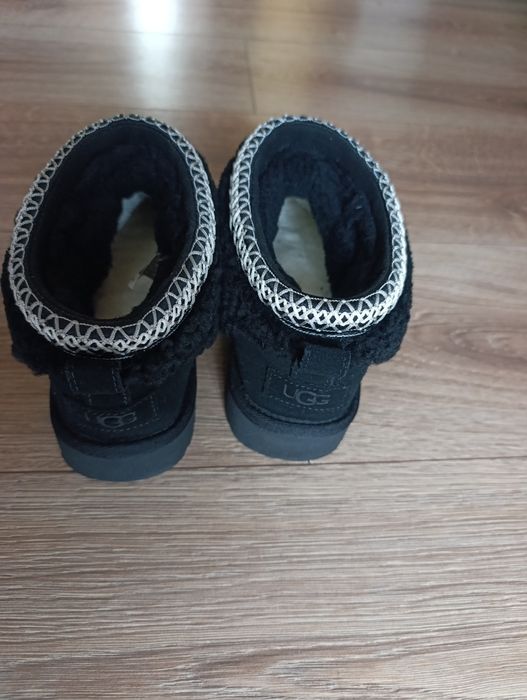 Замшеві чоботи UGG Classic Ultra Mini Maxi Curly . Оригінал.