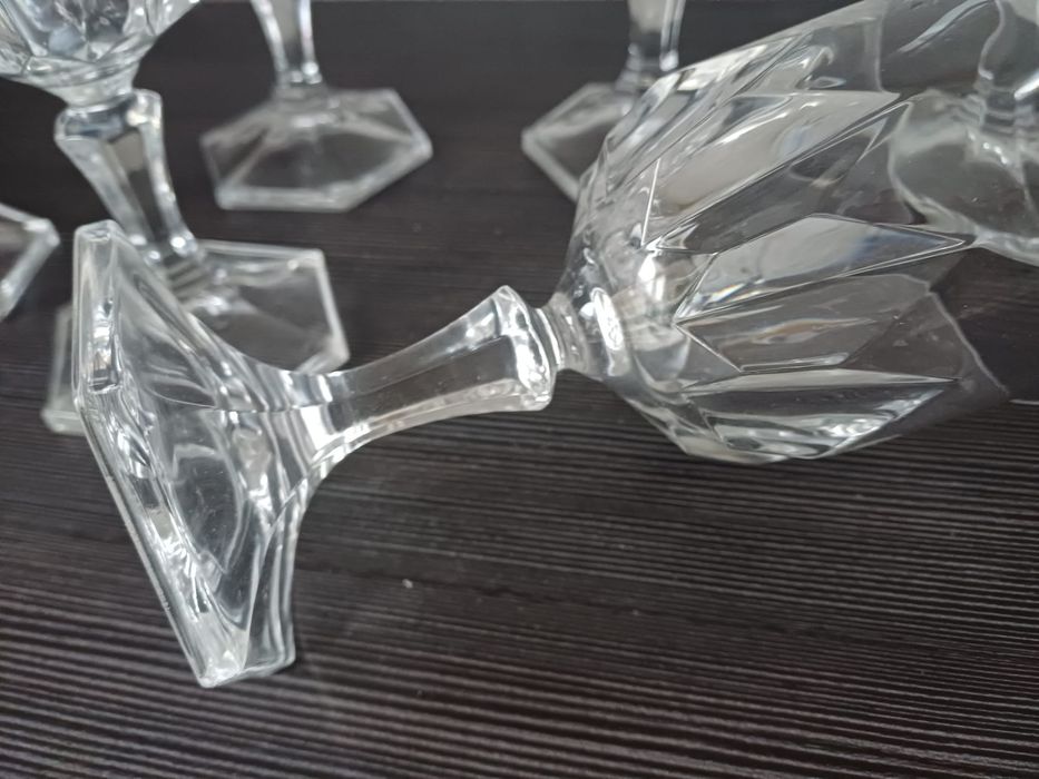 Келихи Chaumont o'Arquds Durand France.Кришталь Вінтаж.