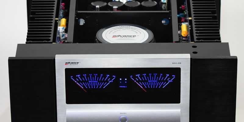 Advance Acoustic MAA-406  Końcówka mocy stereo.
