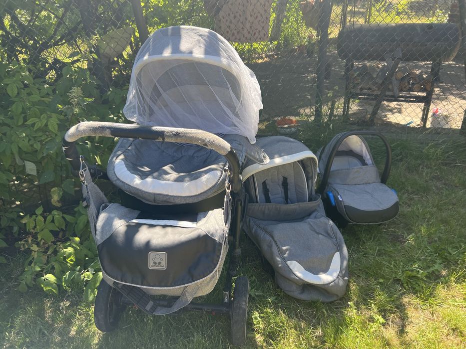 Каляска camarelo 3 в 1