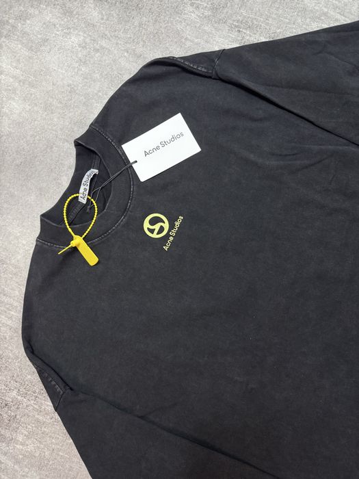 Лонгслів Acne Studios Oversized S M L XL Black erd
