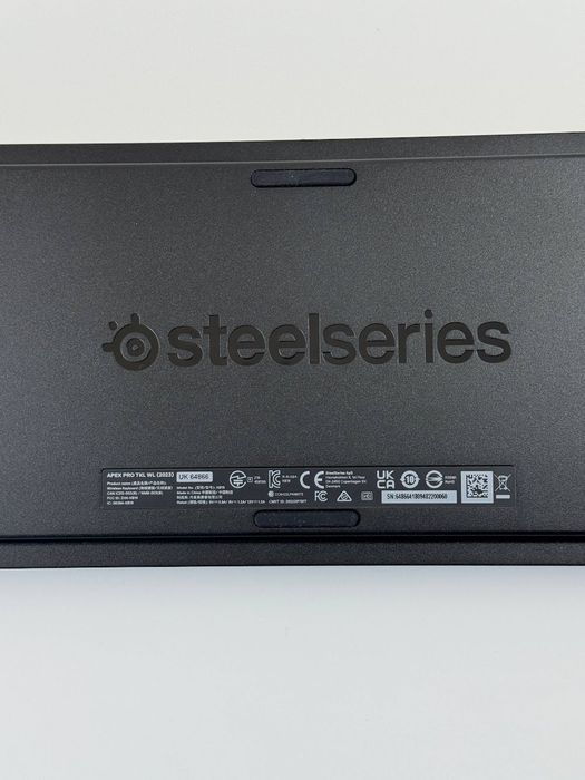 Бездротова гіпермагнітна клавіатура SteelSeries Apex Pro TKL Wireless Black