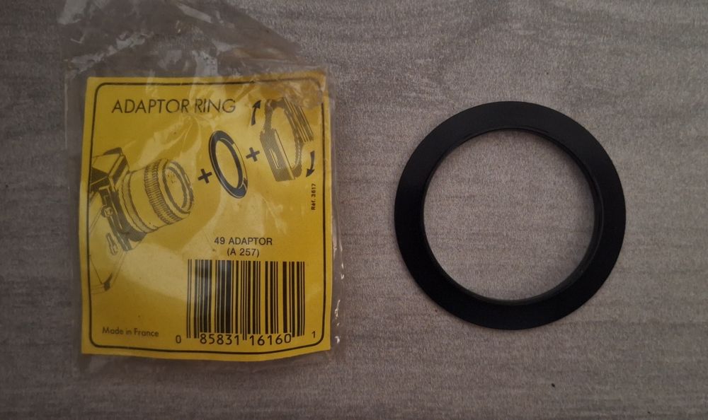 Anel Adaptador Cokin 49 mm