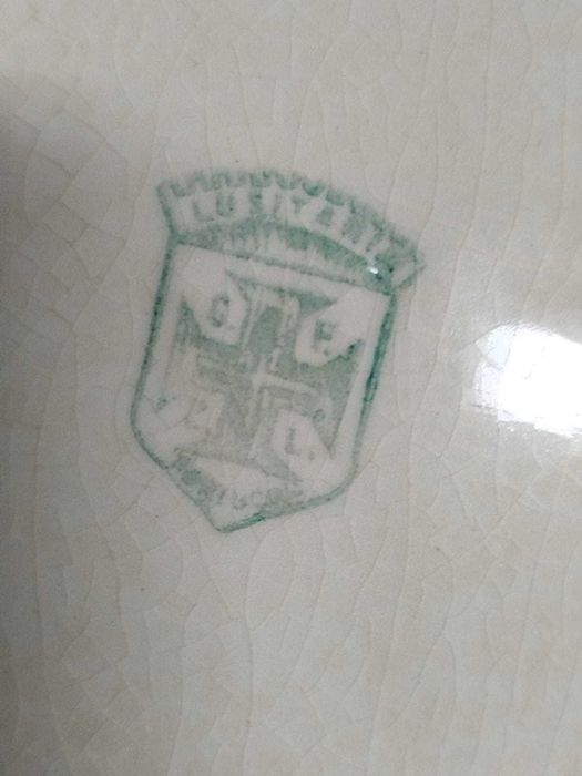 Prato muito antigo Lusitania Portugal raro