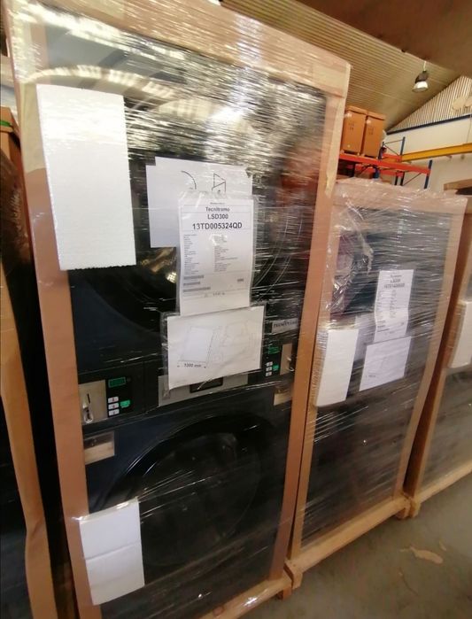 Máquina de lavar e secar roupa industrial Self-service lares hospital