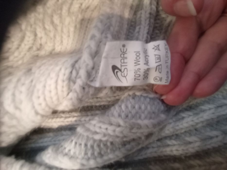 Gruby męski sweter Estare XL