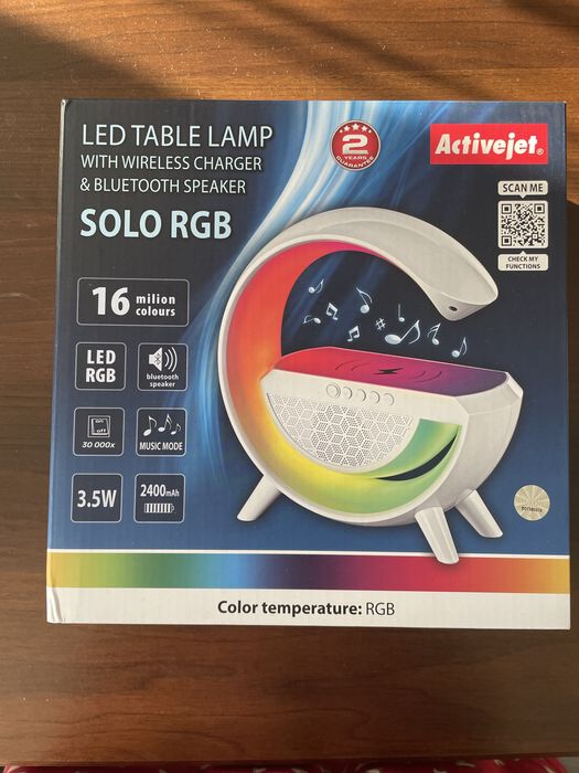 Radio z podświetleniem LED