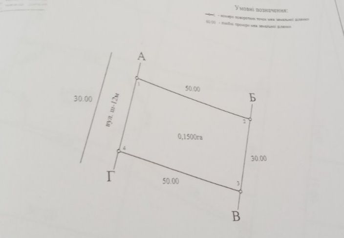 Продаж земельної ділянки