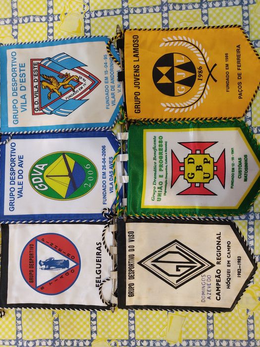 Galhardetes S. Tiago Vale do Ave Vila de Este Viso Lamoso União e prog