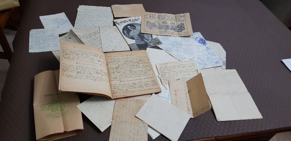 Caderno apontamentos instruções malha tricot anos 40/50