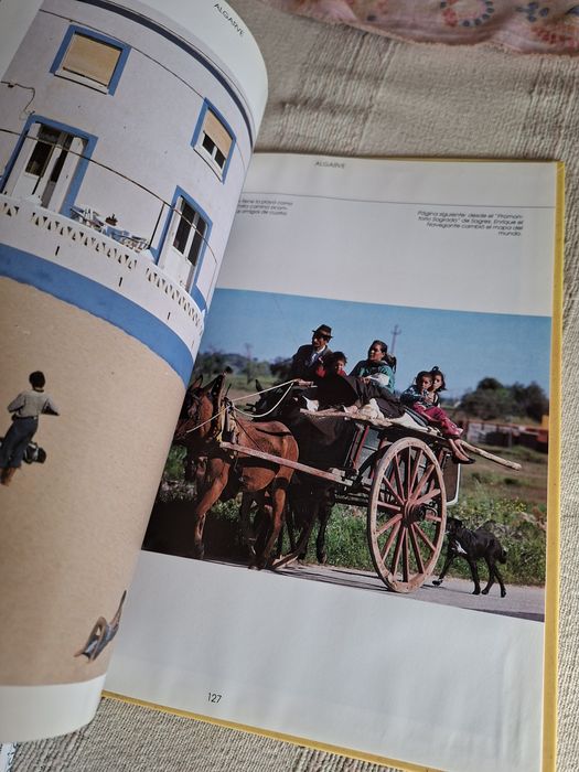 Grande livro espanhol de fotografias sobre o Algarve