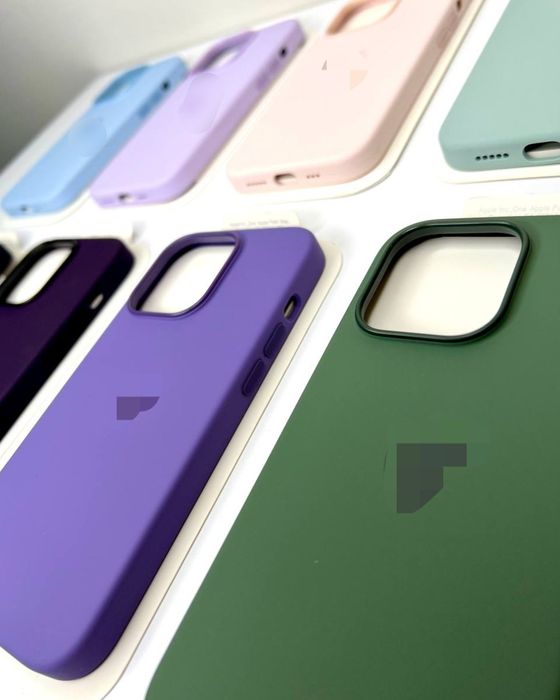 Чехол Silicone Case Magsafe iPhone 14 Pro Max софт чохол Силіконовий