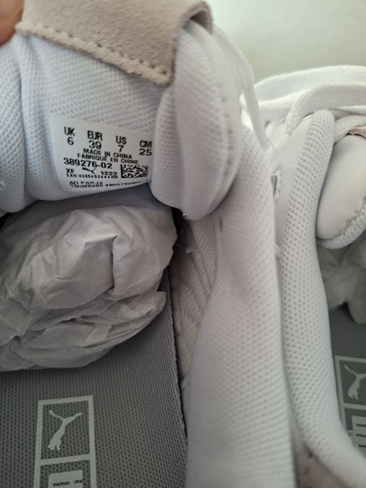Sneakersy puma białe nowe 39