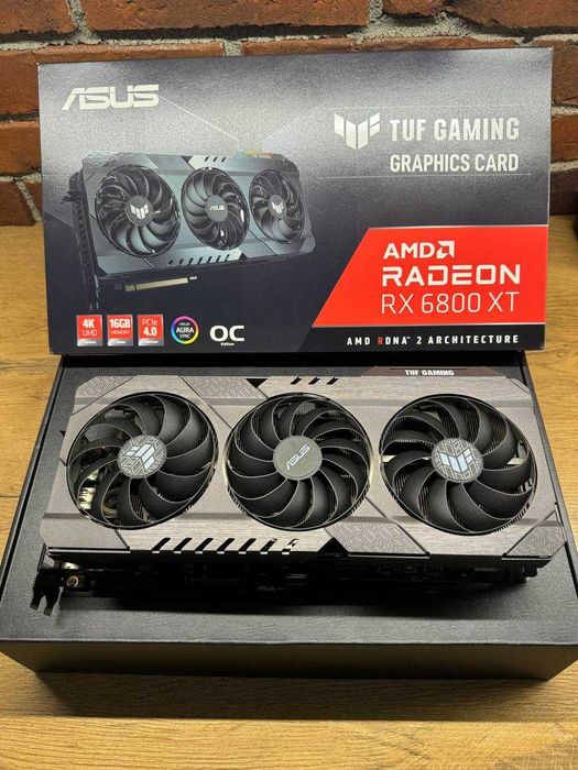 Karta graficzna ASUS RX 6800 XT TUF Gaming OC 16GB (stan idealny ...
