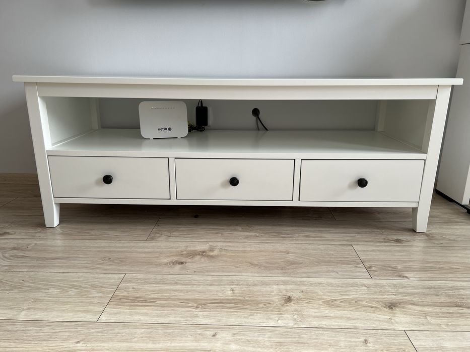 Szafka rtv nordby biały skandynawski