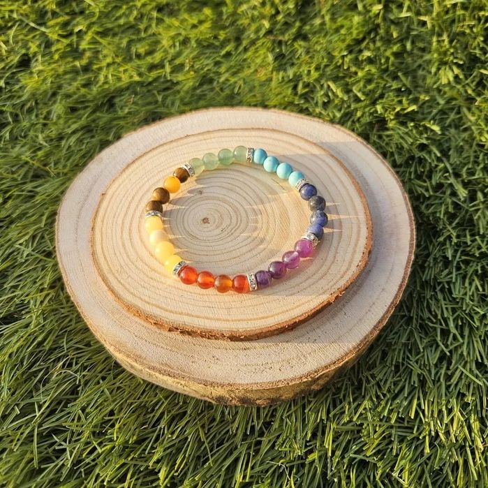 Pulseira 7 Chakras 6mm