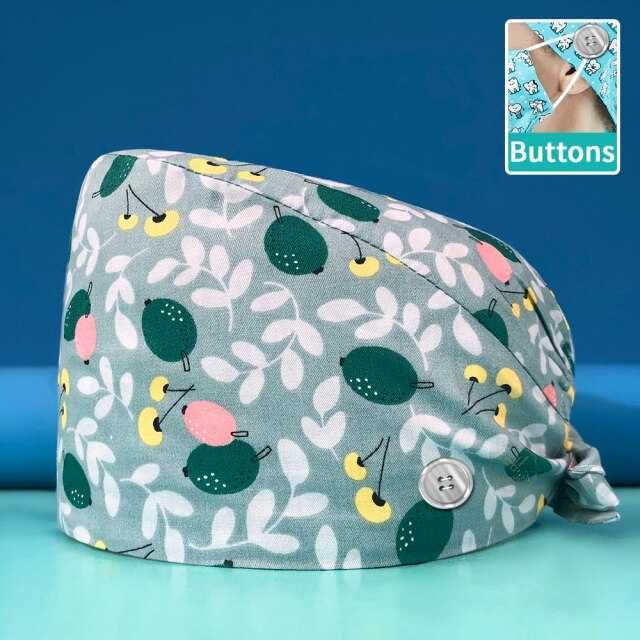 Крутые медицинские хлопковые шапки унисекс