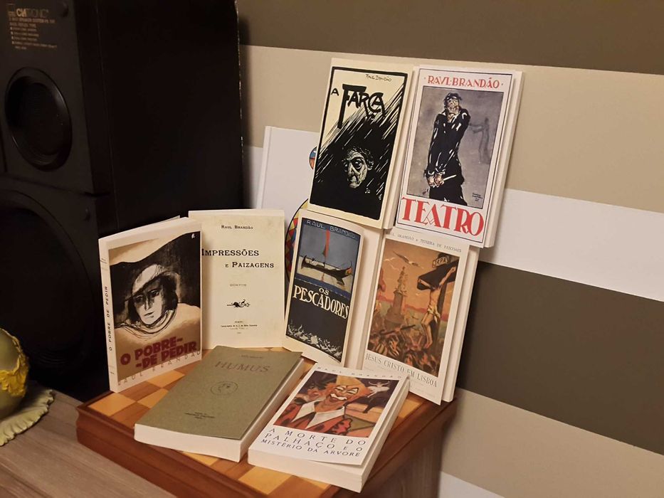 Colecção Raul Brandão : 8 primeiras edições facsimiladas