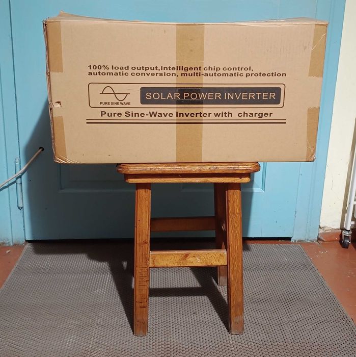 UPS ДБЖ 12V Гібридний Інвертор Сонячний 3000W/9000W УПС 3кВт синус