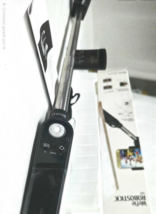 Selfie Stick Bluetooth com Tripé - Wefie Robotstick S01
