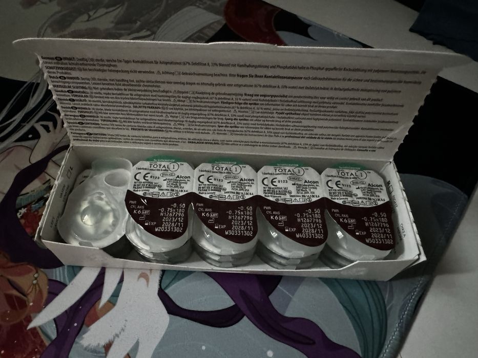 Alcon Dailies Total 1 for astigmatism