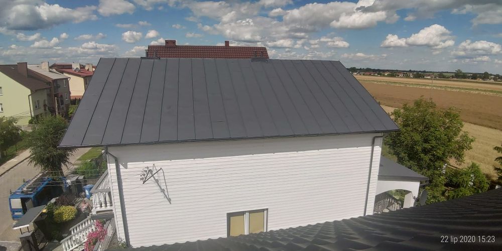 Malowanie dachów ,dachu montaż papy termozgrzewalnej