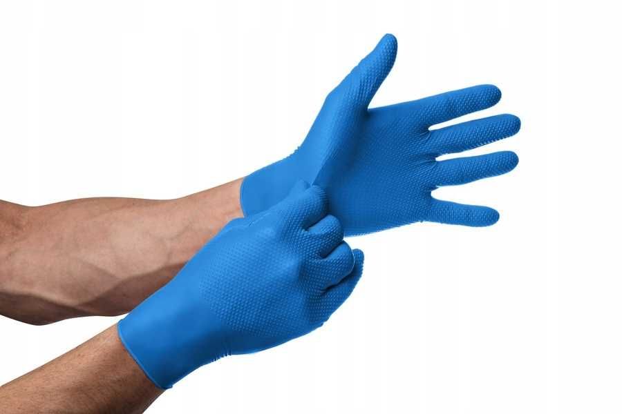 Rękawice nitrylowe 50 szt. 10-xl gogrip blue